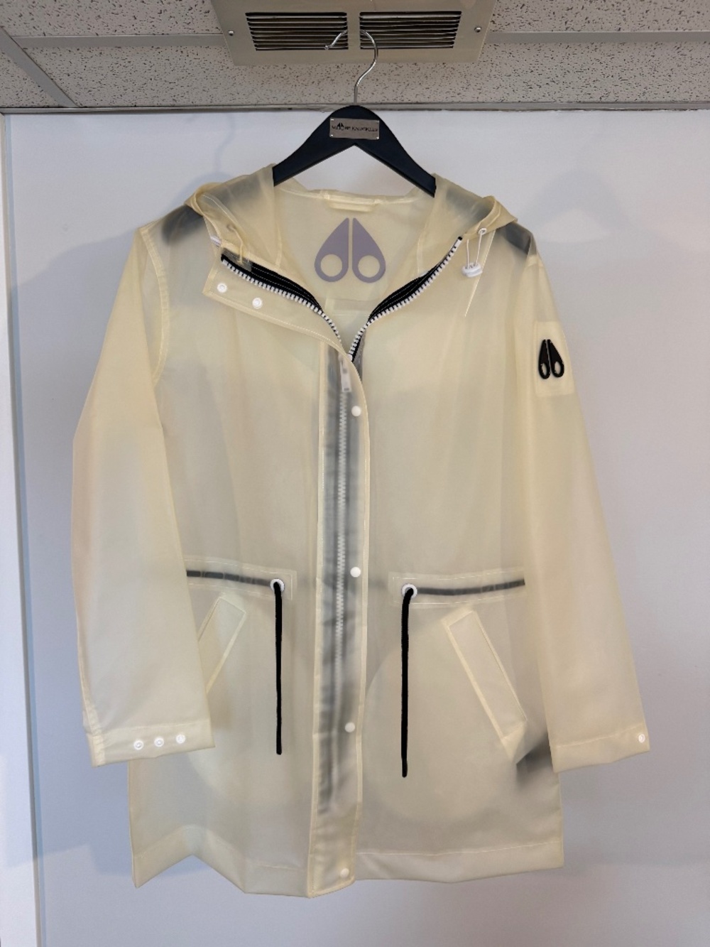 MOOSE KNUCKLES Fabre Raincoat Unisex Size M